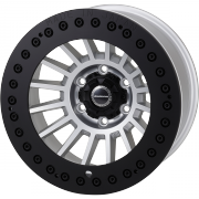 Desert Racer Beadlock JP : SOLID SILVER & SOLID BLACK
