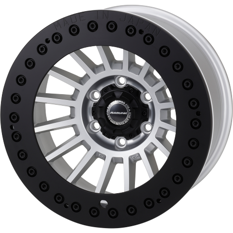 Desert Racer Beadlock JP : SOLID SILVER & SOLID BLACK